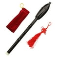 thumbnail image 5 of WHAMVOX Bau Flute Traditional Folk Wind Instrument Child Student 42X8.5CM Black, 5 of 8