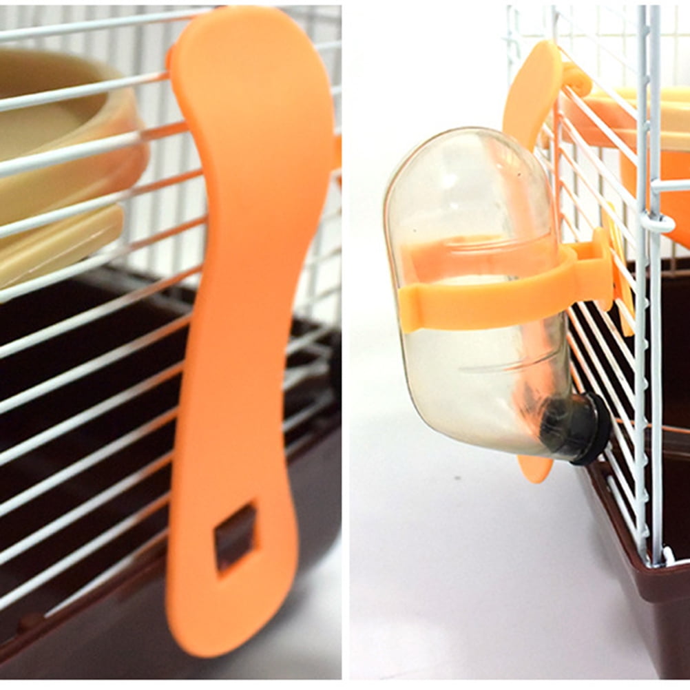 GETAJGHSD Multifunctional Coffee Chinchilla Cage with Leakproof Water Jug and Running Wheel