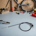 thumbnail image 4 of ADDHAT 2Ud Cable De Gas Para Motocicleta Con Ajuste Y Construcción Estable Negro, 4 of 7