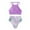 Pink, variant on VBVC Womens Tummy Control Bathing Suits Modest High Waisted Bikini Sets Cute Halter 2 Piece Swimsuit
