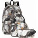 thumbnail image 1 of Teen Girls School Backpack Kids Bookbag Set with Lunch Box Pencil Case Travel Laptop Backpack Casual, 1 of 4