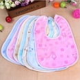 thumbnail image 2 of Newborn Toddler Infant Baby Boy Girl Bibs Waterproof Saliva Cartoon Towel, 2 of 8