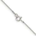 thumbnail image 3 of 925 Sterling Silver 1mm Beaded Chain Anklet, 3 of 5