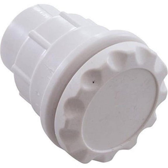 0.5 in. Gunite A Scallop Air Control, White