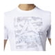 thumbnail image 3 of Reebok Be More Human Graphic Camiseta para Hombre, Blanco, XX-Large, 3 of 4