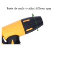 Garden Water Gun Hose Nozzle Adjustable Variable Spray Patterns High