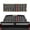 Thin Red Line American Flag Theme, variant on Pzuqiu Thin Red Line American Flag Theme Truck Rear Window Decal 66.9" x 22.4", Perforated Vinyl Car Glass Sticker, Weatherproof for Most Pickup Suv Trucks