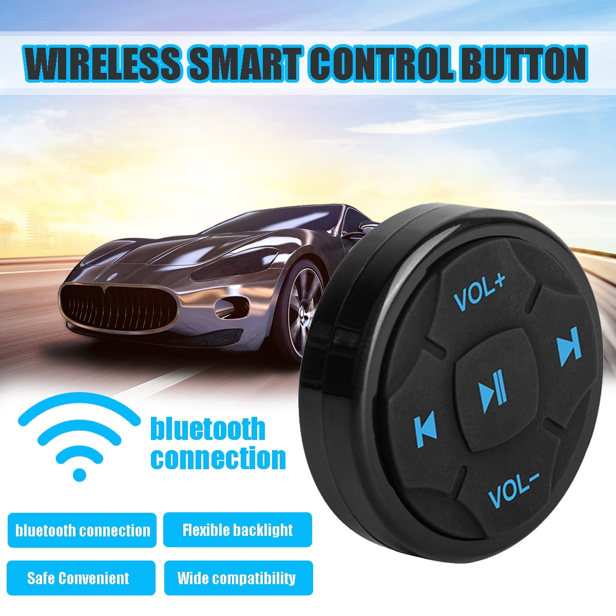 bluetooth car stereo with steering wheel controls