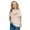 Beige, variant on Girls' Valentine's Day T-Shirt Short Sleeve Crew Neck Graphic Tee Top Bow Print Cute Casual Shirt (3-14 Years)