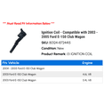 thumbnail image 2 of Ignition Coil - Compatible with 2003 - 2005 Ford E-150 Club Wagon 2004, 2 of 2