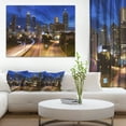 thumbnail image 1 of Design Art - Atlanta Skyline Twilight Blue Hour, 1 of 3