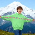 thumbnail image 5 of Ulanda I Love You This Much Kids Hoodies Teens Girls Boys Valentine's Day Cute Graphic Sweatshirt Letter Prints Hoodies Gift (Green, 3-4 Years), 5 of 6