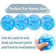 thumbnail image 2 of WWS-Reusable Gel Ice Packs (Set of 4, Fresh Floral Pattern): Hot & Cold Therapy, Eye Soothing Cold Compress, Wisdom Teeth Pain Relief, Lip & Nose Care, Breastfeeding Support Ice Pack (Blue), 2 of 4