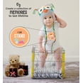 thumbnail image 7 of Inkdotpot 12 Month BabyMilestoneStickerBoy/Girl-MonthlyMilestoneRoundStickers, Record Newborns First Year Infant Baby Photo Props (Cute Animals), 24 Count-4 Inches, 7 of 7