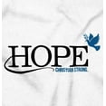 thumbnail image 2 of Hope Dove Christian Bible Zip Hoodie Sweatshirt Women Brisco Brands S, 2 of 5