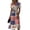 A01-Beige, variant on Patriotic Dresses for Women Midi American Flag Dress Short Sleeve V Neck Flowy Midi Dresses Star Stripes Print Summer Festival Party 2025