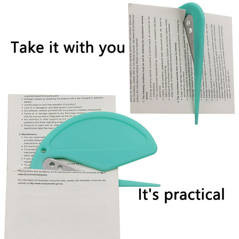 1pc Letter Opener Envelope Slitter Set Sharp Efficient Open Envelopes with  Ease