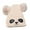 Cream, variant on Wear Sierra Unisex Panda Knit Winter Beanie for Kids,Stretchable Acrylic, Red, One Size