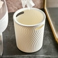 thumbnail image 7 of Slim Trash Can with Pressure Ring, No-Lid Wastebasket for Bathroom Kitchen – Space-Saving, Bag Locking Ring, Fits Narrow Spaces Like Under Sink or Office Desk, 7 of 7