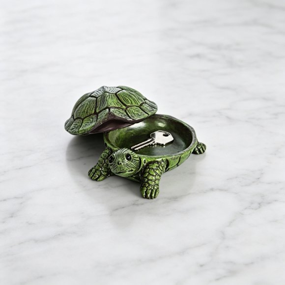Turtle Key for Outside Spare Key to Hide A Key Securely Unique Garden for Yard Patio & Outdoor Areas