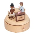thumbnail image 1 of Caja de música, Caja de música de madera Caja de música Caja de música de regalo Caja de música mecánica Rendimiento de primer nivel, 1 of 8