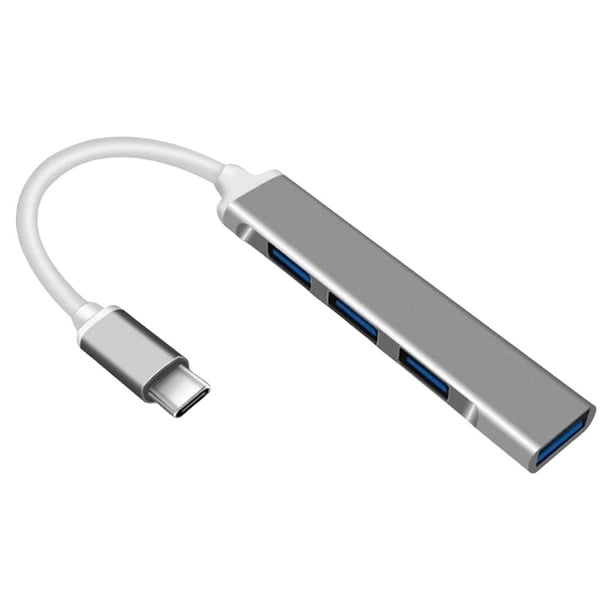 1 y puertos Convertidor HUB tipo c con USB3.0 3 USB2.0 para Windows Linux
