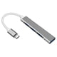 thumbnail image 1 of 1 y puertos Convertidor HUB tipo c con USB3.0 3 USB2.0 para Windows Linux, 1 of 4