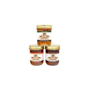 As Seen on QVC" Pepper Jelly Three Pack - Traditional, Southwestern Chipotle, and Caribbean Mango Flavors