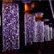 thumbnail image 1 of Tira de luces LED decorativas de 10 m, 110 V, 100 LED, 8 modos, para Navidad, bodas y fiestas (luz morada) (enchufe estadounidense), 1 of 7