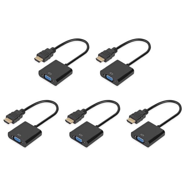 Adaptador Compatible Con VGA A Convertidor Digital Analógico 1080P