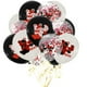 thumbnail image 2 of Globos de Terror de Muñecos, Juego de 15 Piezas de Aluminio, Autosellantes, Fáciles de Inflar, Adornos Colgantes de Cinta, Decoración para Fiesta de Halloween, Temática de Fantasmas Espeluznantes, De, 2 of 5
