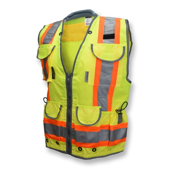 Chaleco de seguridad Radians SV55 Class 2 Engineer Green XL