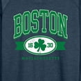 thumbnail image 3 of Instant Message - Boston Mass Clover - Women's Lightweight French Terry Long Sleeve Shirt, 3 of 6
