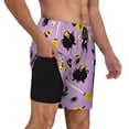 thumbnail image 2 of KLL Cute Halloween for Mens Swim Trunks Quick Dry Swim Shorts with Built-in Compression Liner Funny Swimwear Bathing Suits-XX-Large, 2 of 6