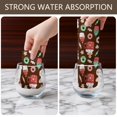 thumbnail image 6 of 4 Pcs Funny Kitchen Towels,Brown Christmas Dessert Pattern Microfiber Dish Towels,Kitchen Tea Towels,Kitchen Towel Set (18" X 26"), 6 of 7