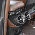 thumbnail image 2 of for Stelvio 2017 2018 Carbon Fiber Style ABS Rear Row Air Conditioning Vent Cover Frame Trim, 2 of 5