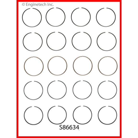 RINGS HON ISU 2.3L 2254