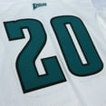 thumbnail image 4 of Men's Mitchell & Ness Brian Dawkins White Philadelphia Eagles 1996 Authentic Throwback Retired Player Jersey, 4 of 5