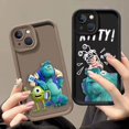 thumbnail image 4 of Luxtury-Funda de teléfono para iPhone, carcasa de silicona suave para iPhone 15, 14, 12, 13, 11 Pro, 8, 7 SE Plus, X, XR, XS Max, Disney Monsters, Inc, 4 of 5