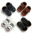 thumbnail image 6 of Douhoow 0-18m Baby Boy Shoes Infant Soft Sole Leather Crib Shoes Solid Shoes Footwear, 6 of 6