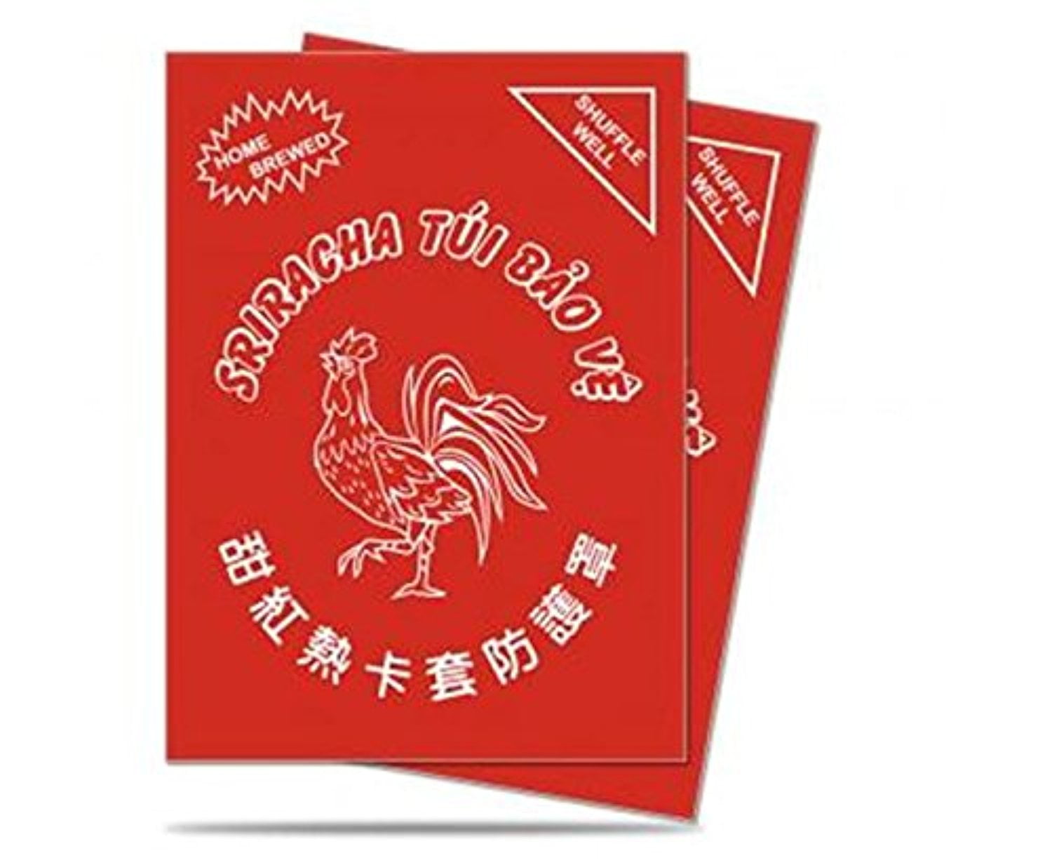 sriracha card sleeves Ultra Pro Sriracha Standard Deck Protector sleeves 50ct