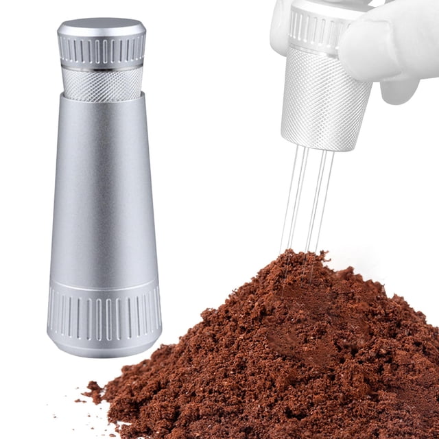 Distribuidor de agitación Manual BLESIY Espresso 6 agujas herramienta de café resistente de acero
