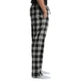 thumbnail image 2 of #followme Pajama Pants for Men 45915-10805-XXXL-SIOC (Buffalo Plaid - Grey Black 100% Cotton Flannel, Medium), 2 of 3