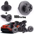thumbnail image 3 of Kenally 100 unids/set reemplazo para Corolla/Honda Civic Accord remaches de plástico paneles de puerta retenedor sujetador Auto sujetador Clip Vehículos, repuestos y accesorios Mis Kenally VI0974-00B, 3 of 6