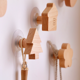 thumbnail image 4 of 1 Uds nuevo gancho de madera creativo estrella Luna Animal gancho colgante de pared gancho para abrigos decoración del hogar gancho de madera maciza accesorios de cocina, 4 of 5