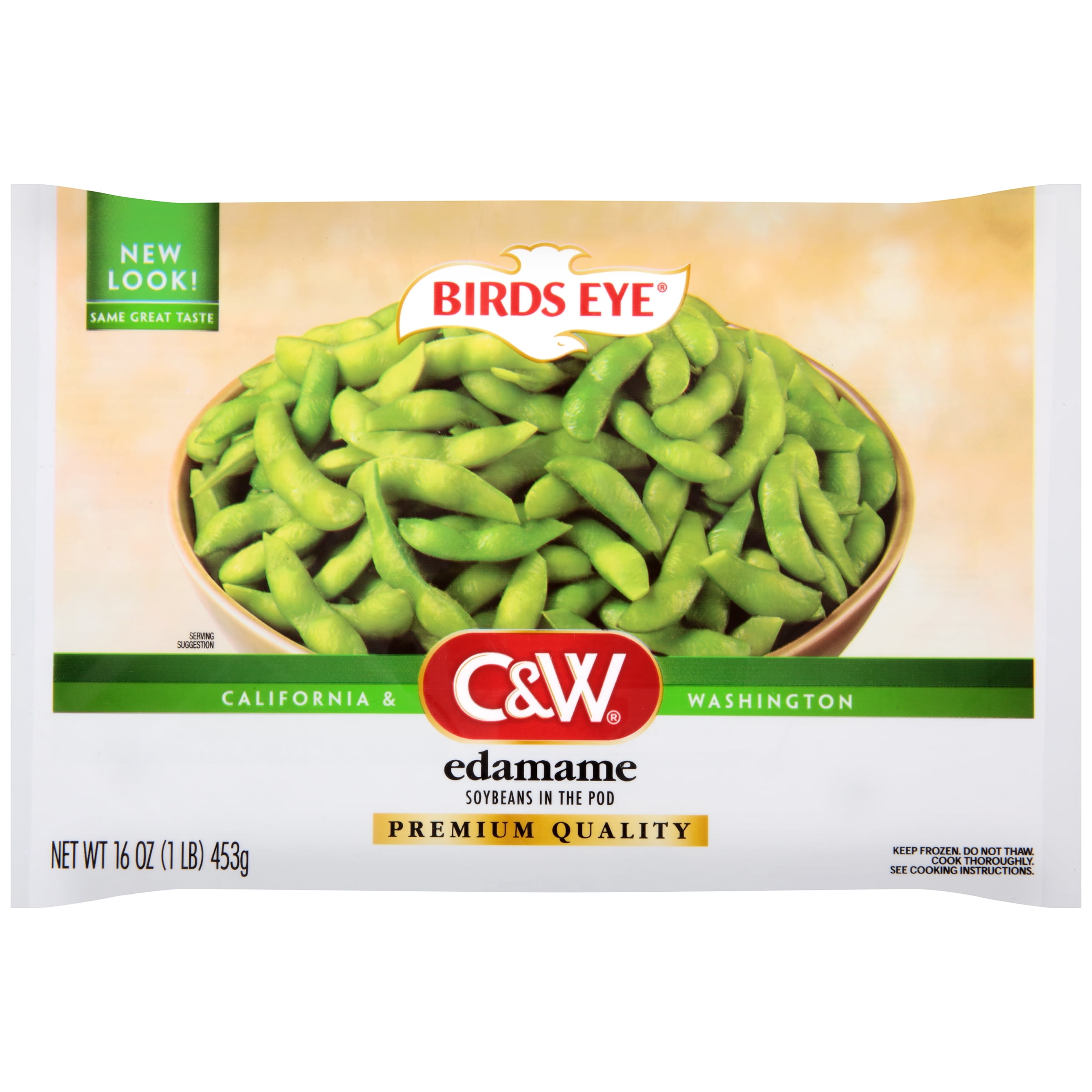 Birds Eye Edamame, Soybeans, Frozen Vegetables, 16 oz Bag