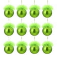 thumbnail image 2 of Kbndieu Lime Green Furry Christmas Ball Ornaments for Tree 12Pcs 3.14" Christmas Hanging Decorations Ornaments Shatterproof Green Christmas Tree Balls for Christmas Party Decor, 2 of 7