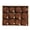 Brown, variant on Pnmtdaia Warm Brown Velvet Flocked Christmas Ball Ornaments Set, 12 Pcs Shatterproof Textured Hanging Baubles for Xmas Tree Neutral Vintage Holiday Home Decor