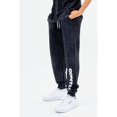 thumbnail image 4 of Hype - Pantalón de Chándal Acid Wash Diseño Continu8 para Adultos Unisex (Negro), 4 of 4