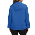 thumbnail image 6 of Lenago Women's Multi-Pocket Waterproof Hooded Hiking Trekking Jacket, 6 of 9